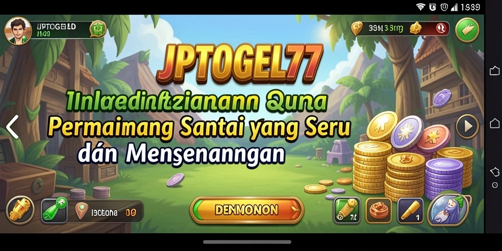 Tampilan gameplay seru dalam JPTOGEL77 yang memikat.