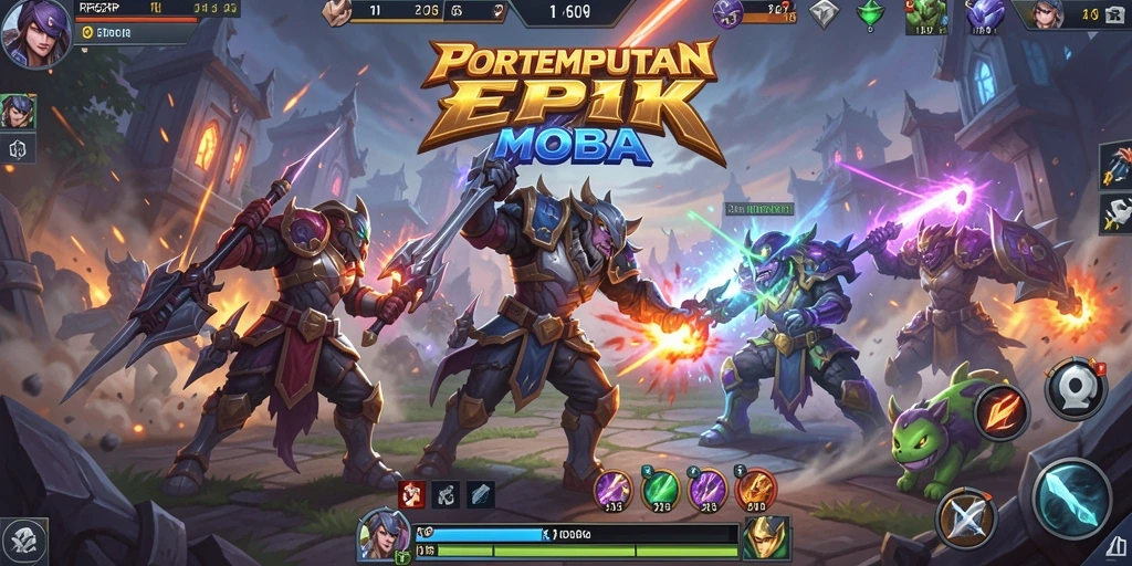 Tampilan menarik dari pertempuran epik di RP62RP.
