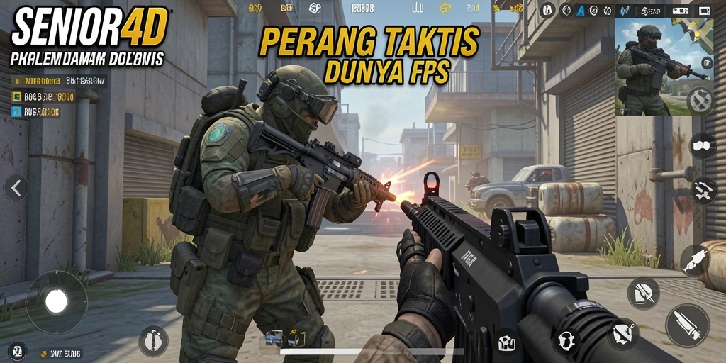 Tampilan gameplay <strong>SENIOR4D</strong> yang mendebarkan dan realistis.