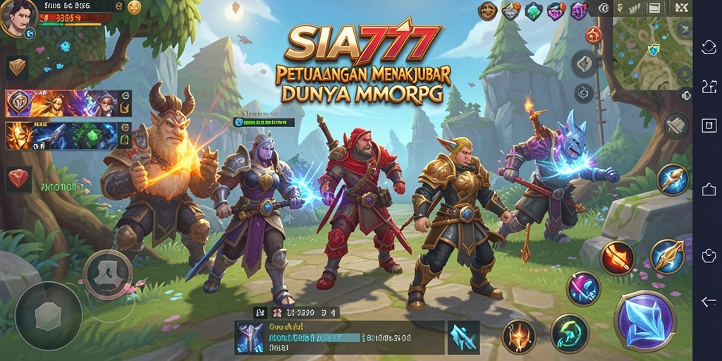 Tangkapan layar menunjukkan aksi pertempuran dalam SIA777 yang mendebarkan.