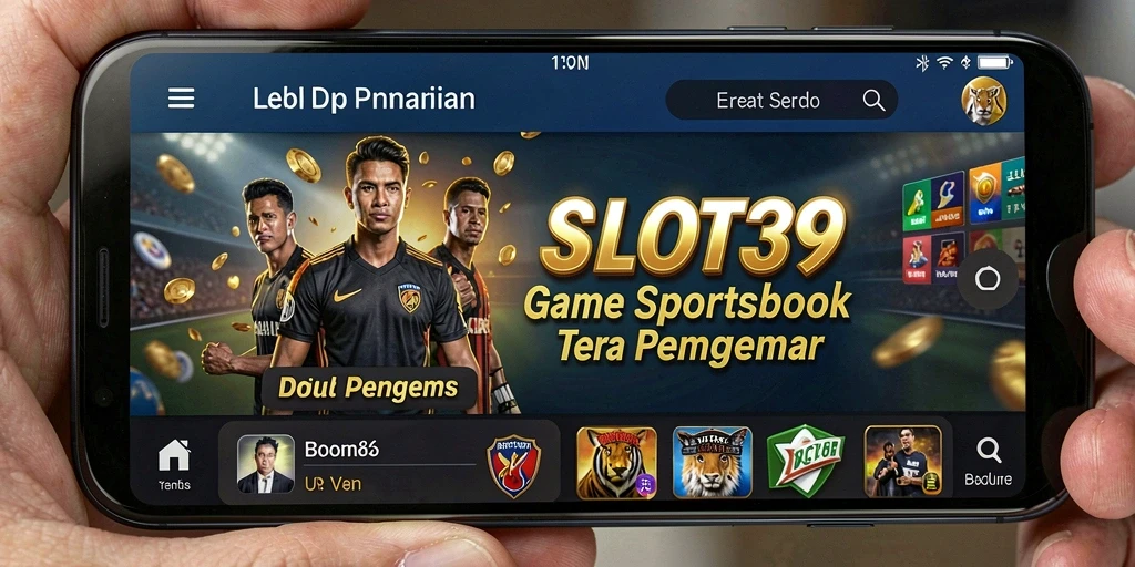 Tampilan gameplay menarik dengan berbagai opsi taruhan olahraga.