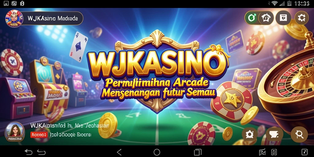 Tampilan gameplay yang seru dari WJKASINO, menggambarkan keseruan permainan.