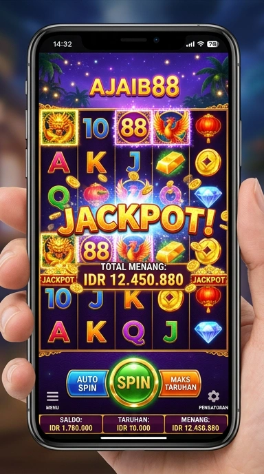 Tampilan antarmuka pengguna Ajaib88 yang intuitif dan mudah dinavigasi.